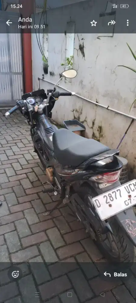 Jual cepat motor satria Fu 2030