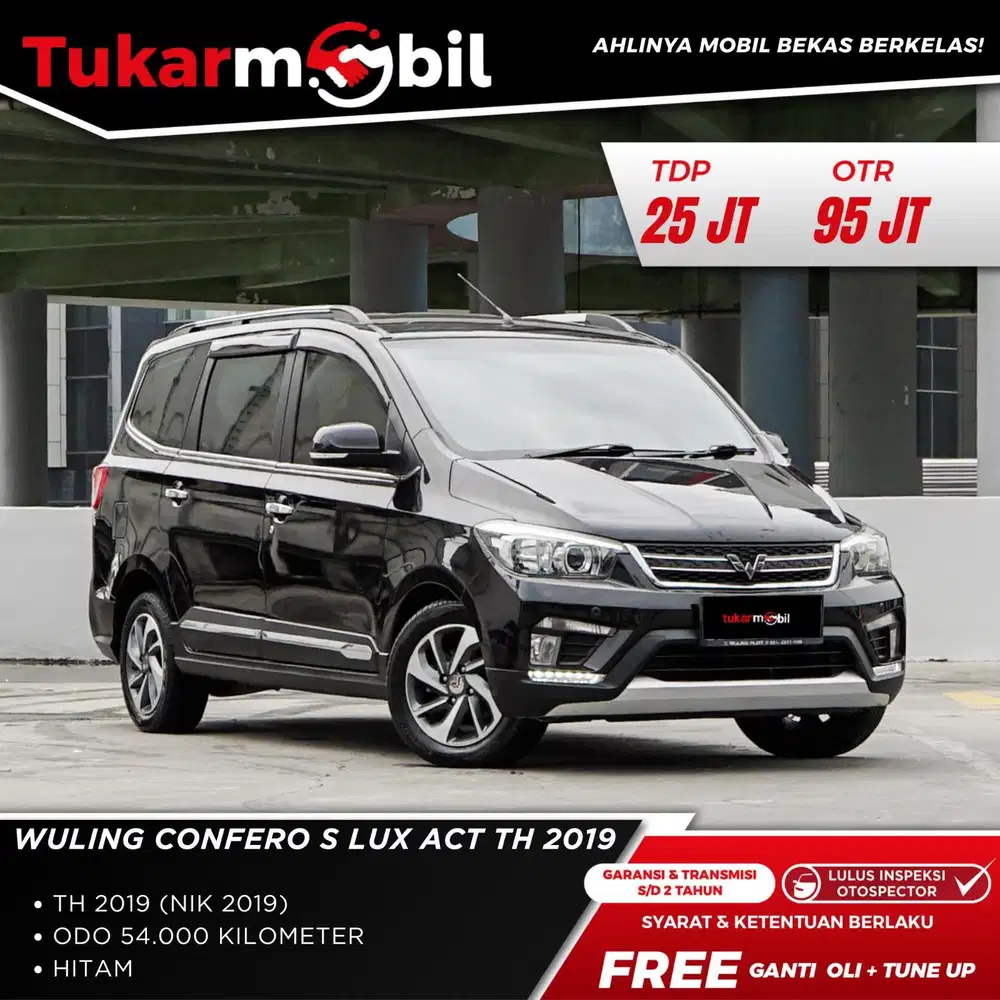 KM LOW!! Wuling Confero 1.5 LUX At 2019