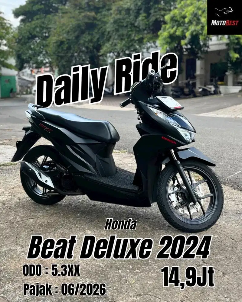 Honda Beat Deluxe Tangan Pertama 2024