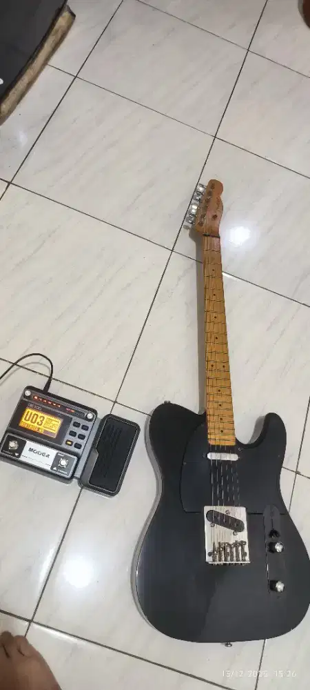 Gitar Fender Telecaster & EFEK gitar MOOER GE100