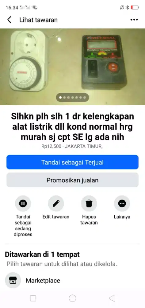 Slhkn plh slh 1 dr alat tambah listrik serba guna kond hdp hrg murah2