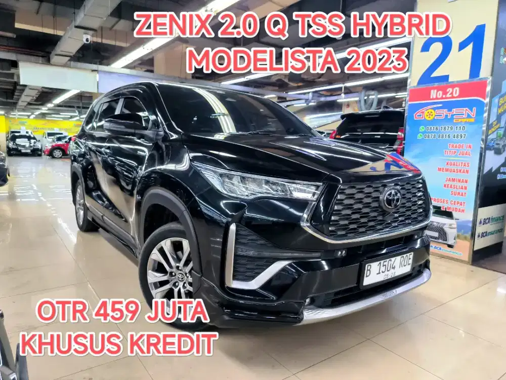 TOYOTA INNOVA ZENIX 2.0 Q TSS HYBRID MODELISTA AT 2023 ISTIMEWA