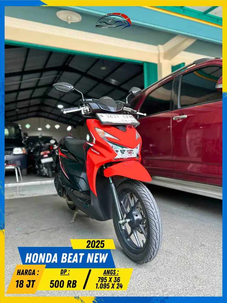 HONDA BEAT NEW 2025 LIKE NEW MASZEHH HIKMAH MOTOR KEPUH