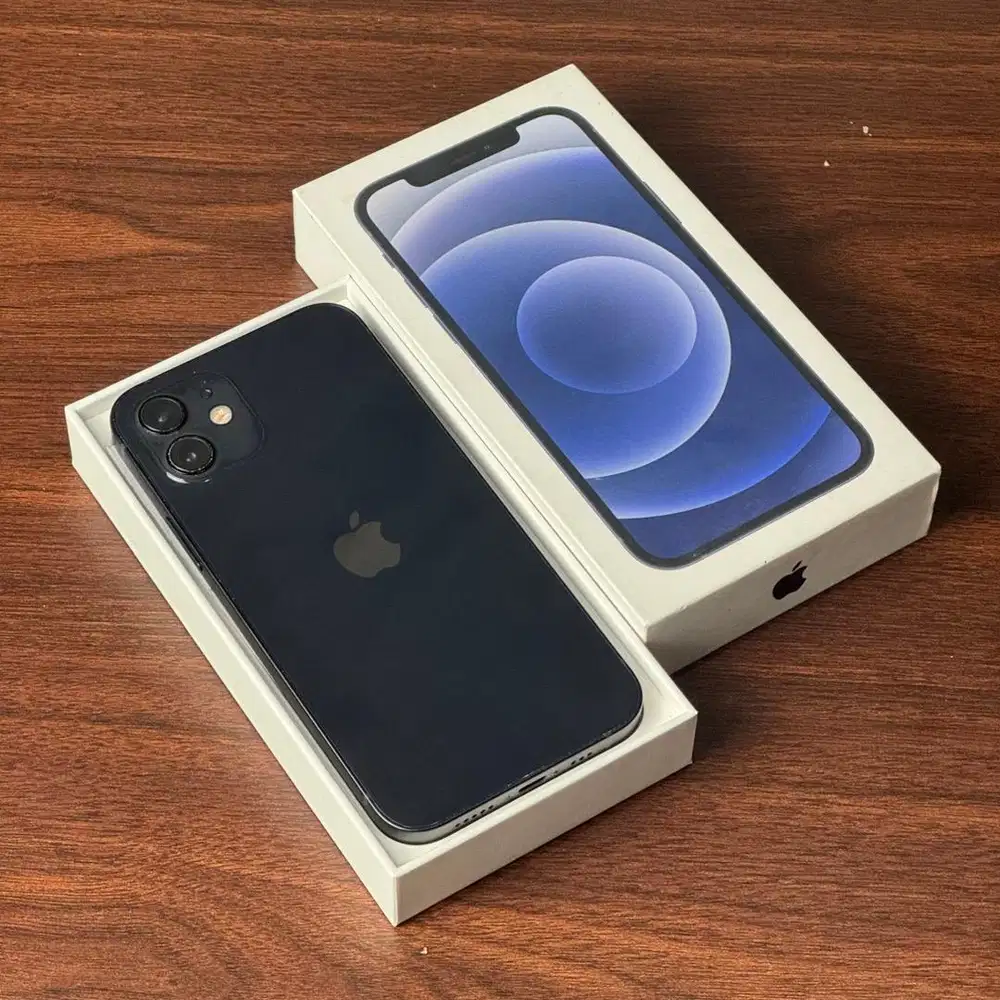 iPhone 12 128GB [ black ] Garansi Resmi iBox