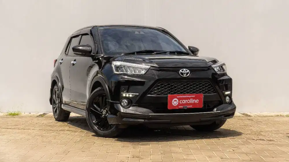 TOYOTA RAIZE 1.0 GR SPORT AT 2022 HITAM - GARANSI 1THN PAJAK ON
