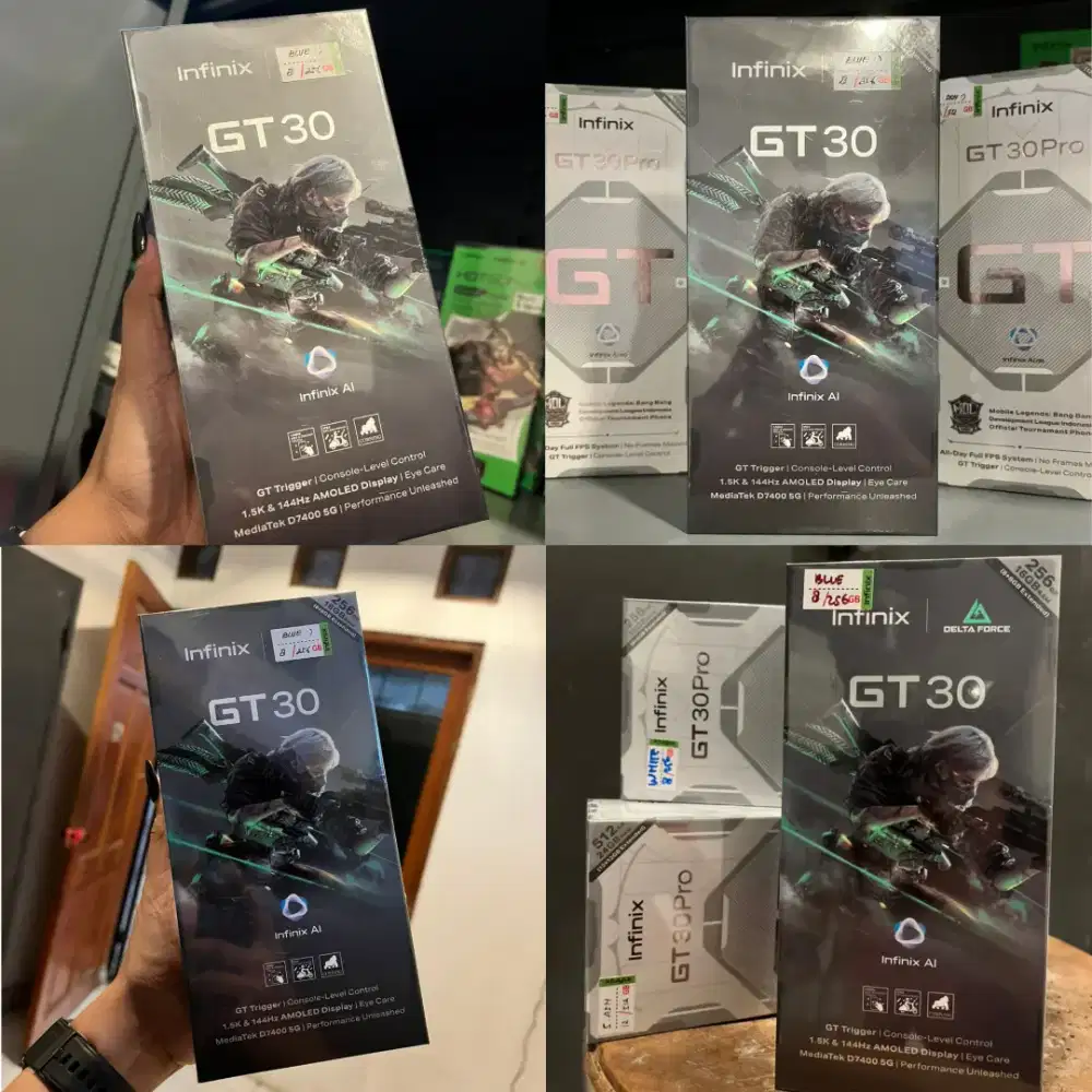 Infinix GT 30 5G 8GB+8GB/256GB Termurah New Segel