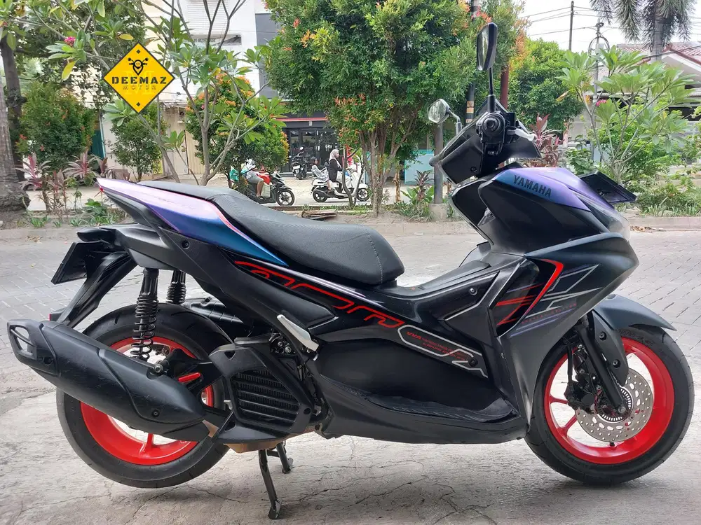 (DP 300 Rb)‼️ Yamaha Aerox Cyber City Biru Mulus 2023 Cash / Kredit