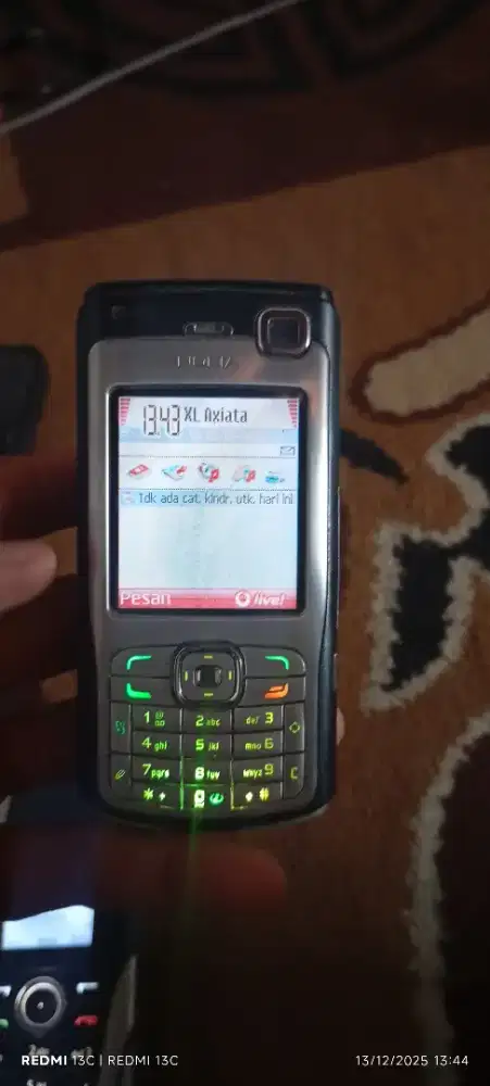 Dijual Nokia N70 normal fungsi All operator siap pakai