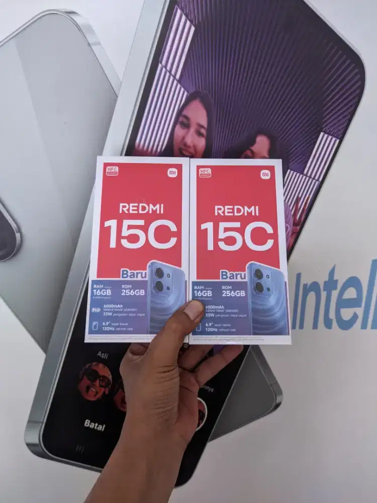 Berminat silahkan WA Xiaomi Redmi 15C NFC 8+8/256 Garansi resmi 15bln
