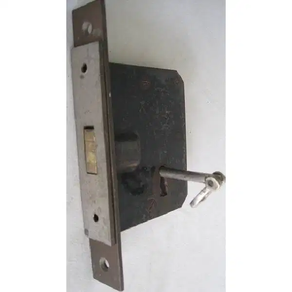 Antik Art Deco slot pintu merk BECKER & Co buatan Gemany