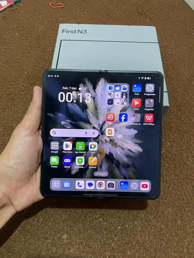 OPPO N3 FOLD RAM 16/512 GB GARANSI RESMI FULLSET ORIGINAL