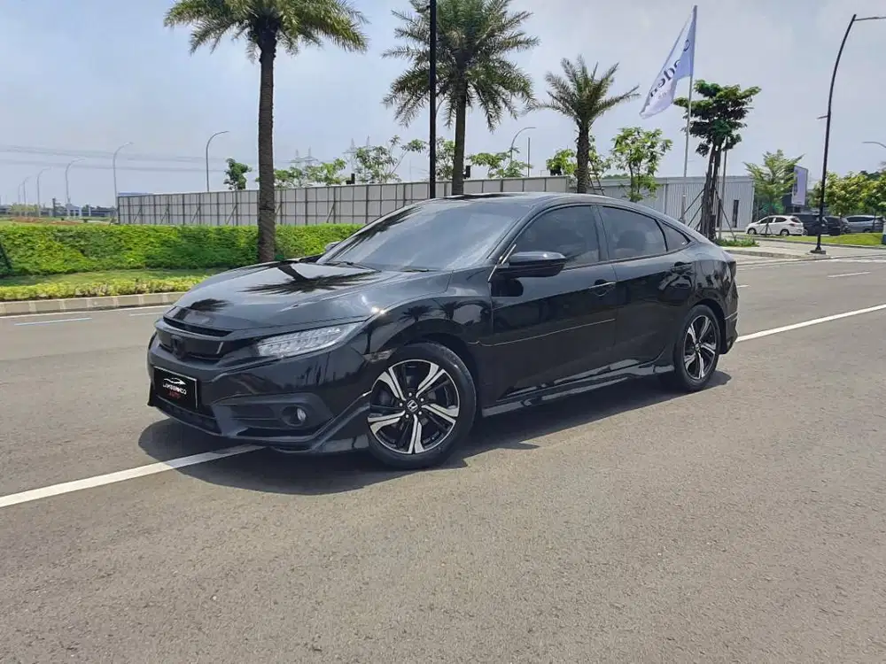 [LOW ODO !!] HONDA CIVIC TURBO 1.5 ES 2016 2017 HITAM HATCHBACK SEDAN