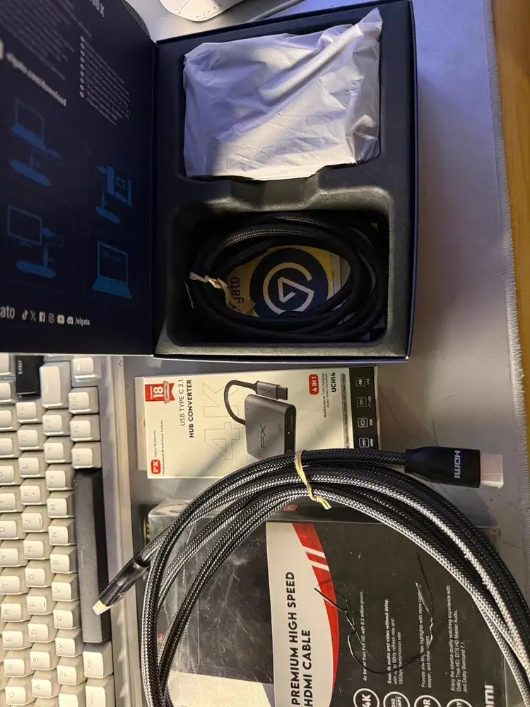 Elgato HD60X (include perkabelan+converter)