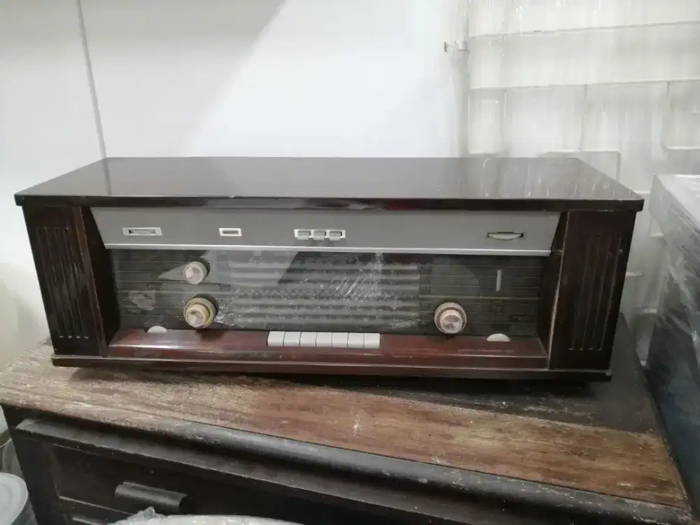 1960 philips radio vintage pajangan antik dekorasi