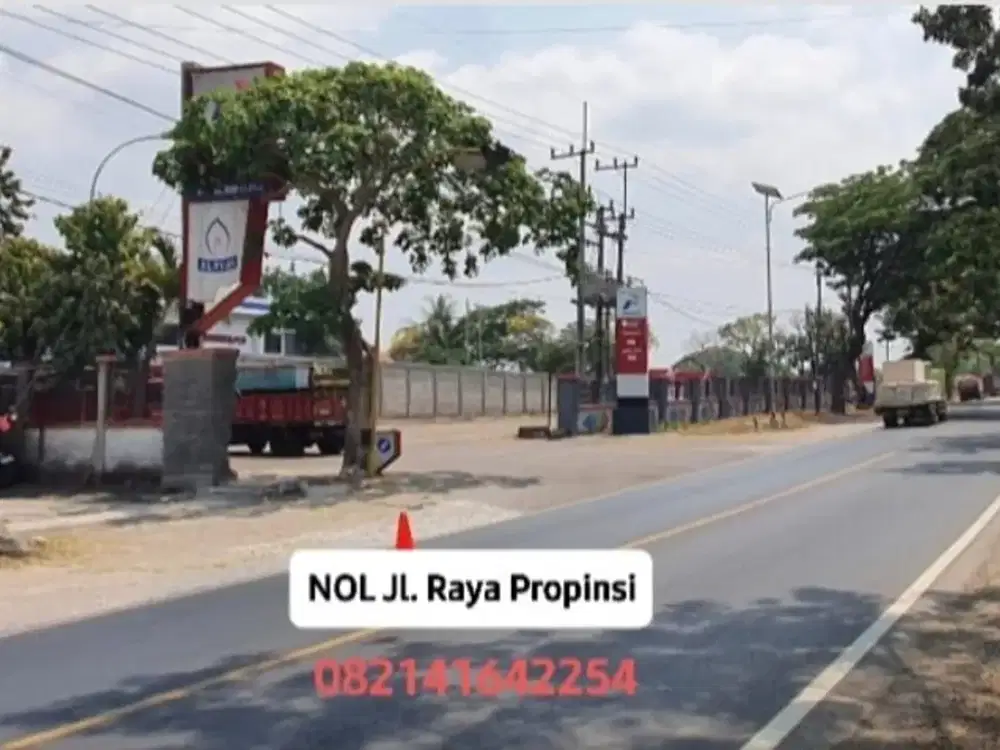 Tanah LD 101 mtr, NOL Jalan Raya Propinsi, Caruban MADIUN Baguss