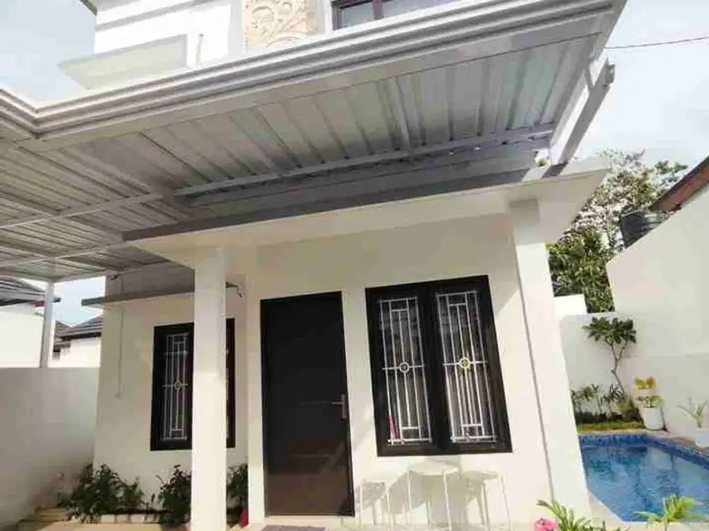 Jual Rumah 2lt+private Pool Jl Dharmawangsa Nusa Dua Area Hunian Strategis