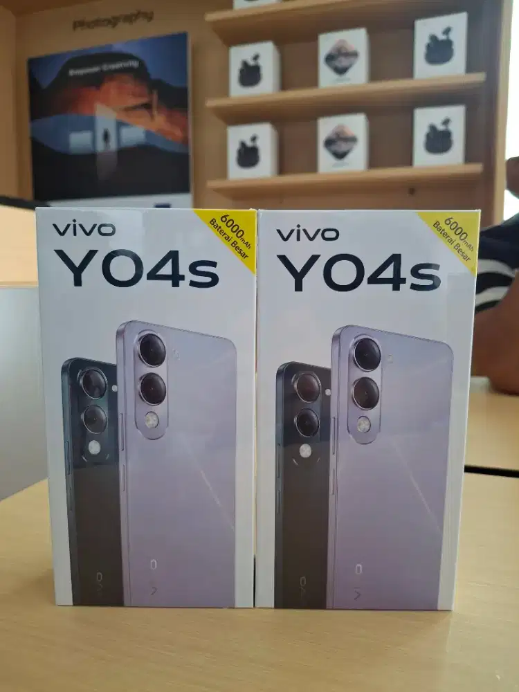 VIVO Y04S RAM 4/128 GB GARANSI RESMI