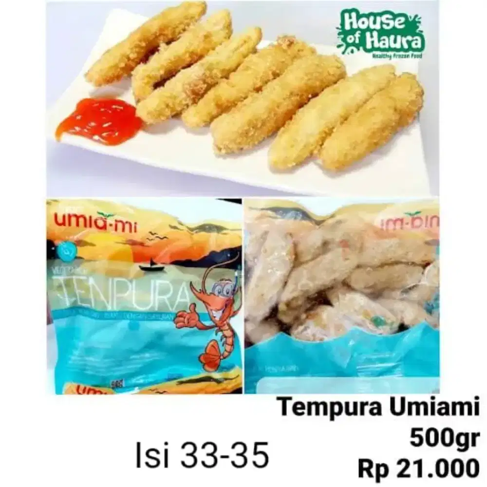 Tempura Umiami olahan Ikan