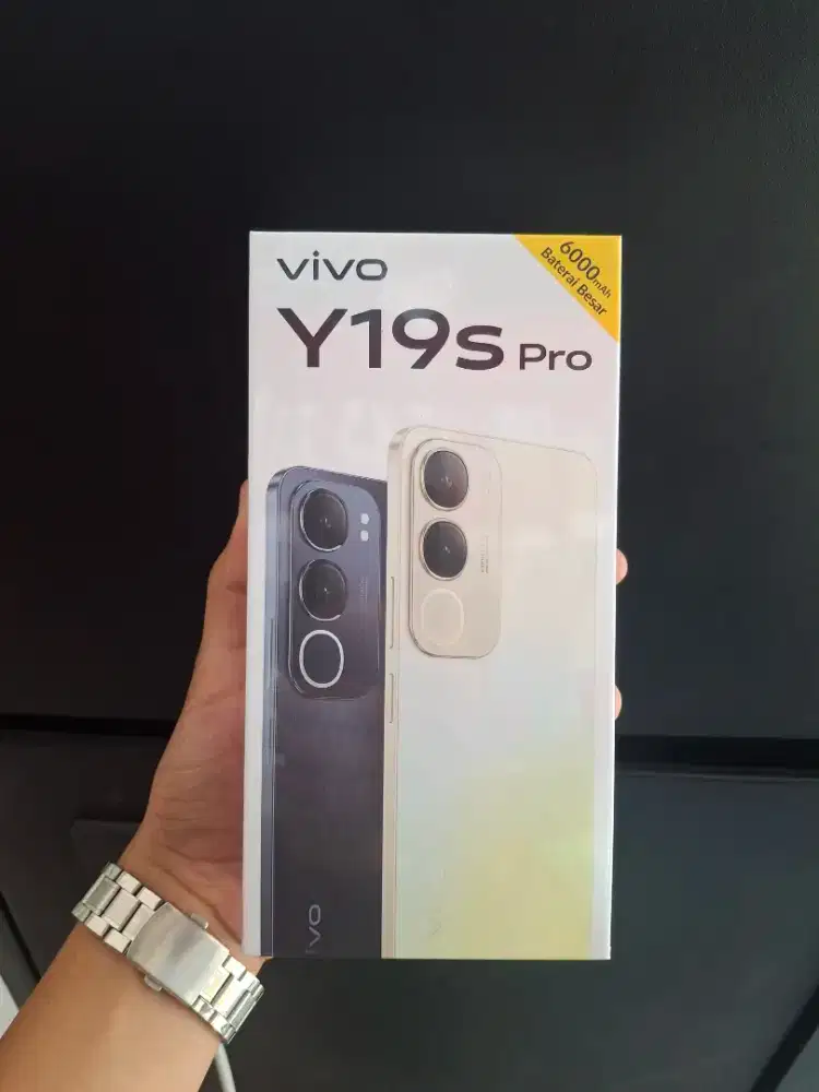 VIVO Y19S PRO RAM 4/128 GB GARANSI RESMI