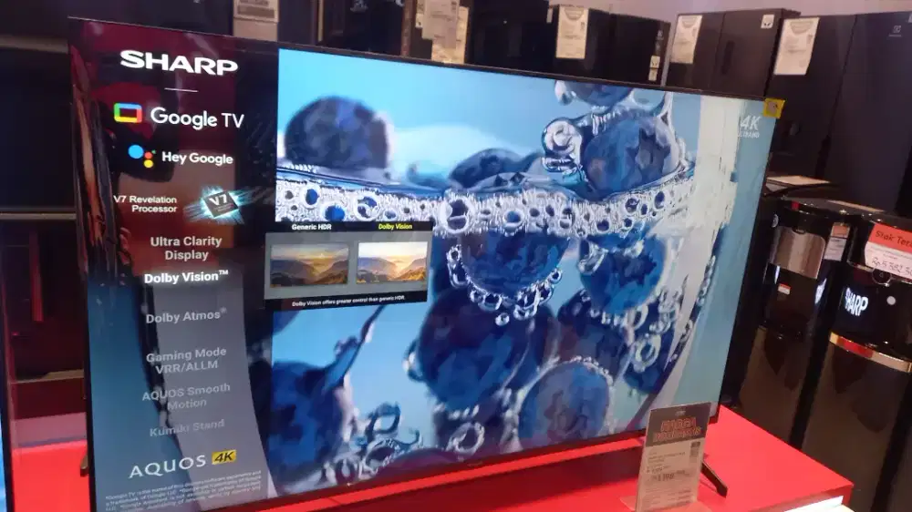 Sharp google tv 55 inch