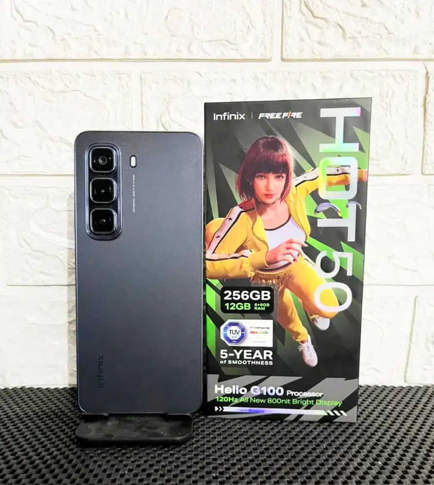 Infinix Hot 50 12/256 MULUS Fullset Garansi