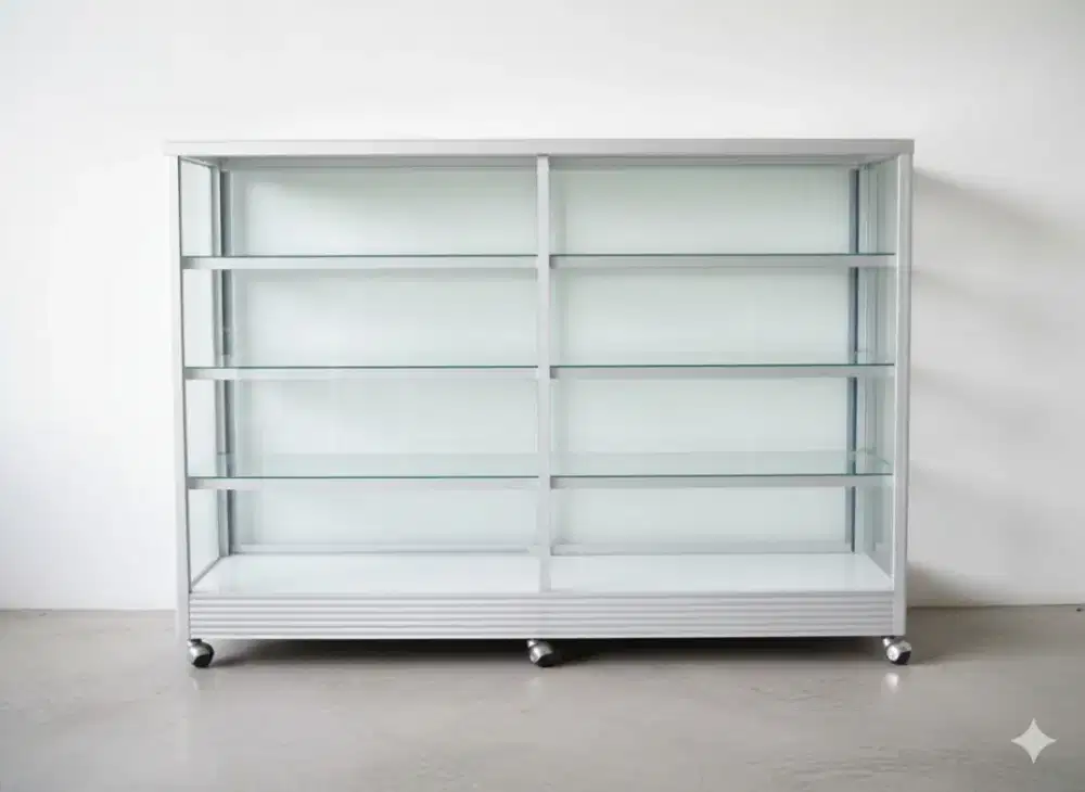 Etalase kaca minimalis cocok untuk usaha