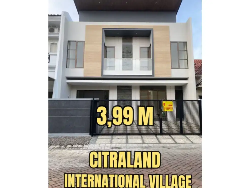 ‼️BARU GRESS MINIMALIS MEWAH‼️CITRALAND UTAMA CLUSTER INTERNATIONAL VILLAGE