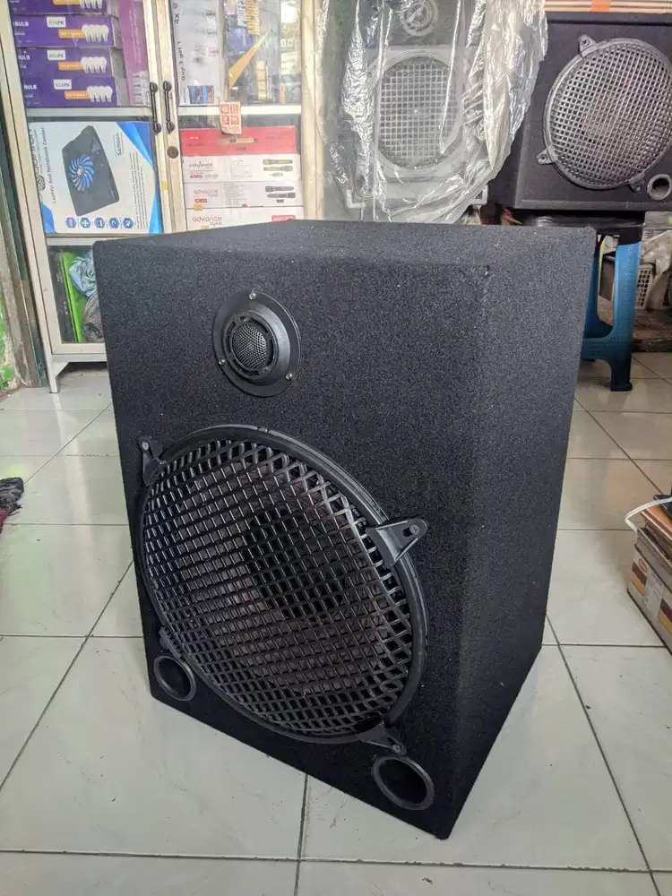 SPEAKER AKTIF RAKITAN 12 INCH WOOFER NGEBASS