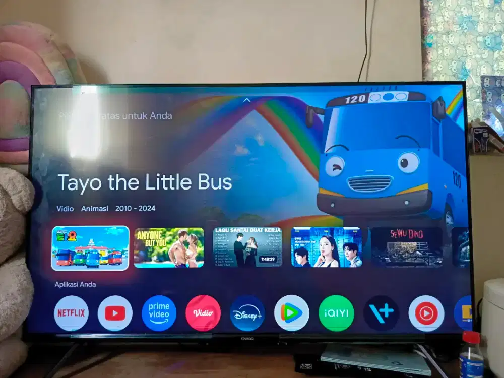 Google tv 43in 4k UHD coocaa fullset