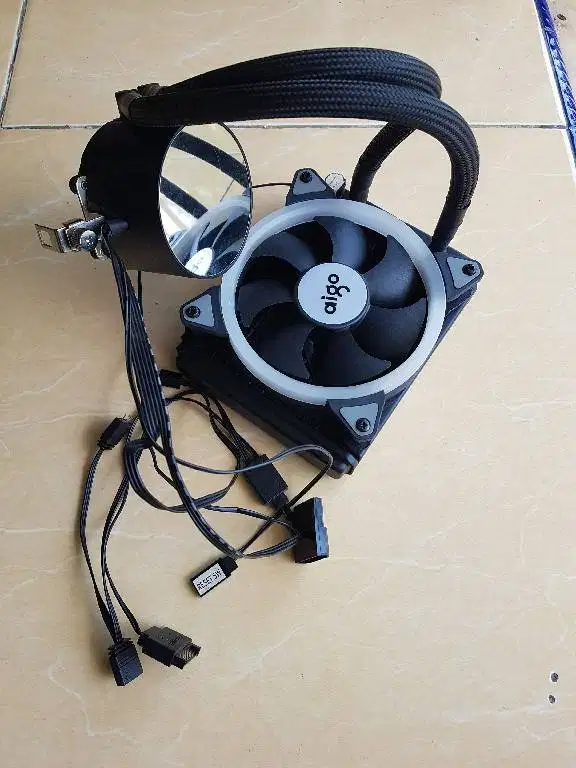 Cooler AIGO Darkflash Twister DX120 White Argb AMD only