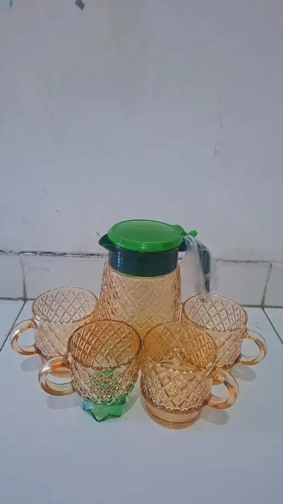 Set Teko Cantik Nanas Mr.DIY