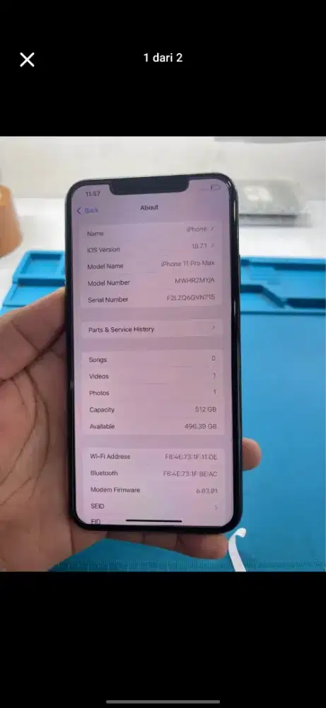 Iphone 11 promax 512 gb all operator