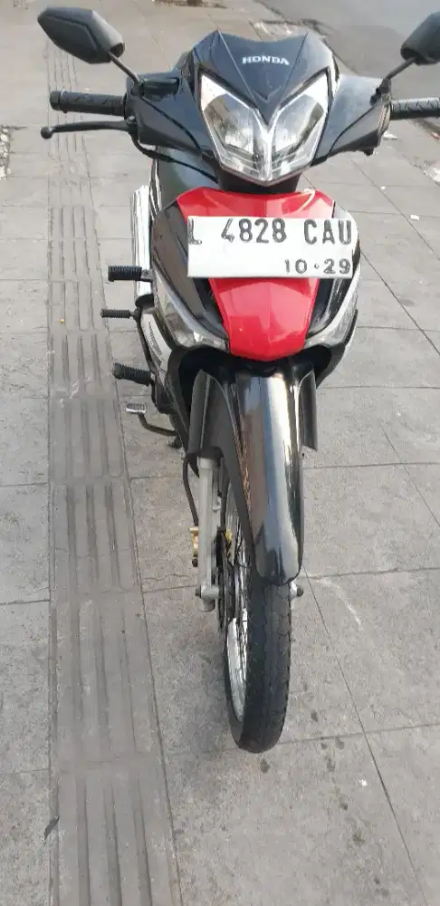 Supra X125 TD th 2014 satu hati  mulus pjk baru