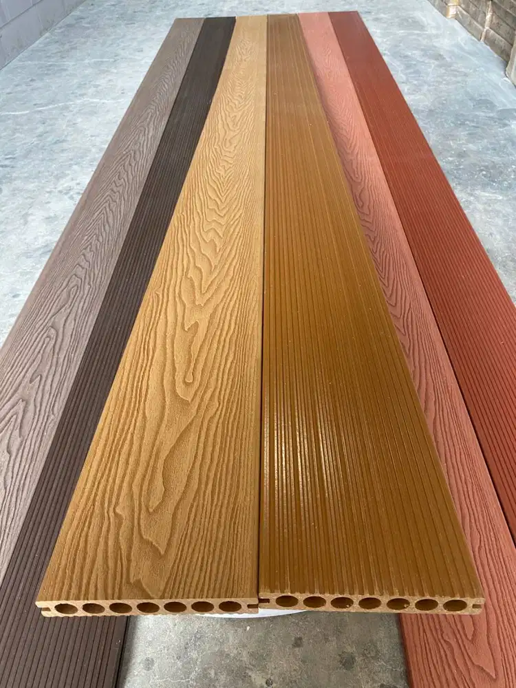 Decking Lantai WPC Outdoor / Decking kolam Renang / Decking Taman