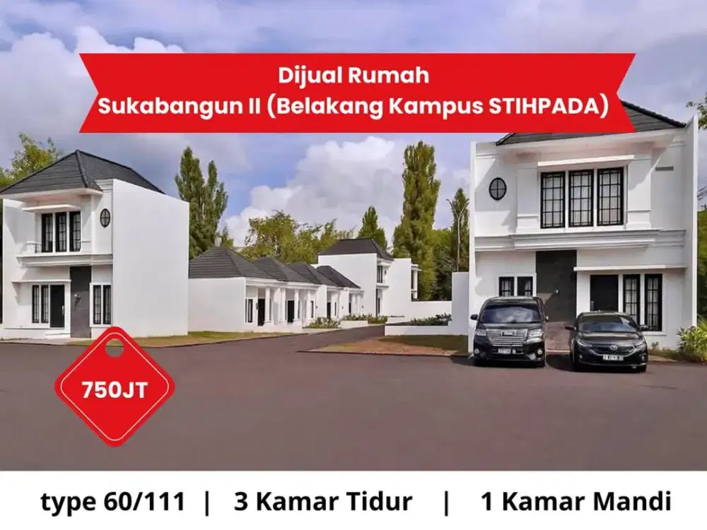 Dijual Rumah di Sukabangun 2 Palembang
