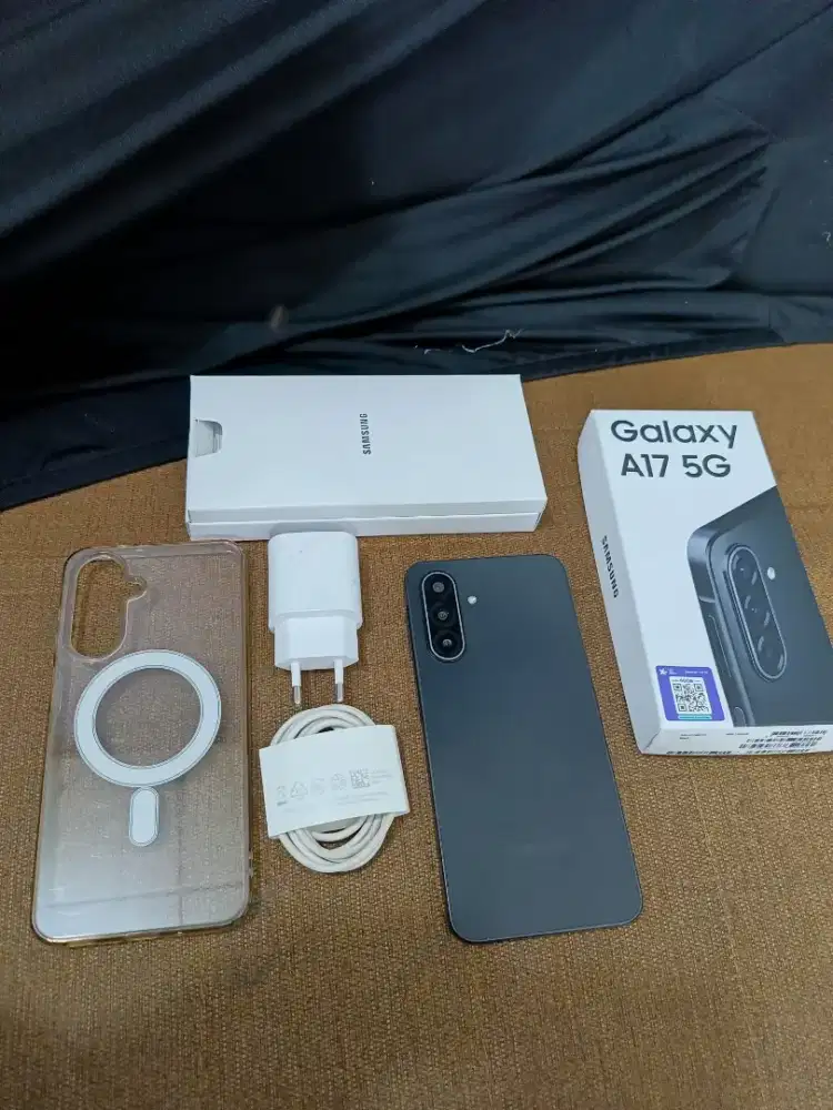Samaung a17 5g like new lengkap siap pakai