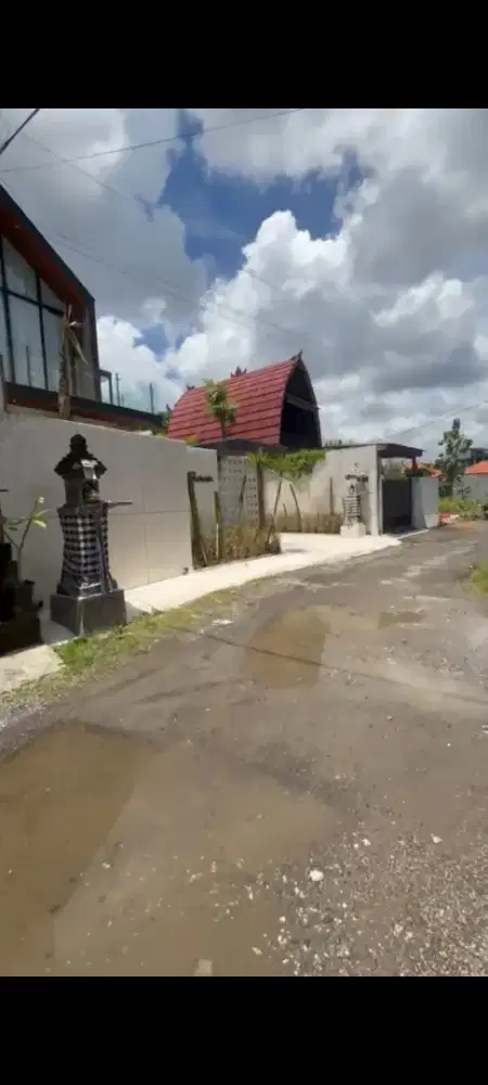 Sale tanah bonus rmh 125m2 lingk villa strategis penggilian padonan