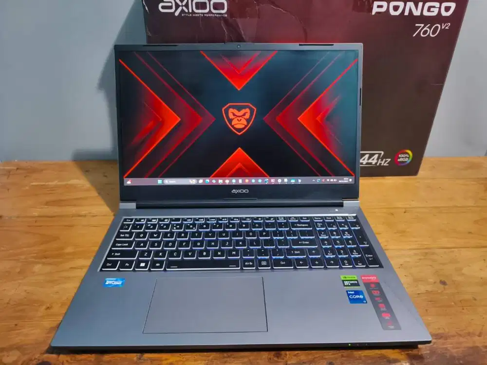 Axioo Pongo 760 V2 i7-13620H 16/512GB RTX 4060 8GB FHD 144Hz Garansi
