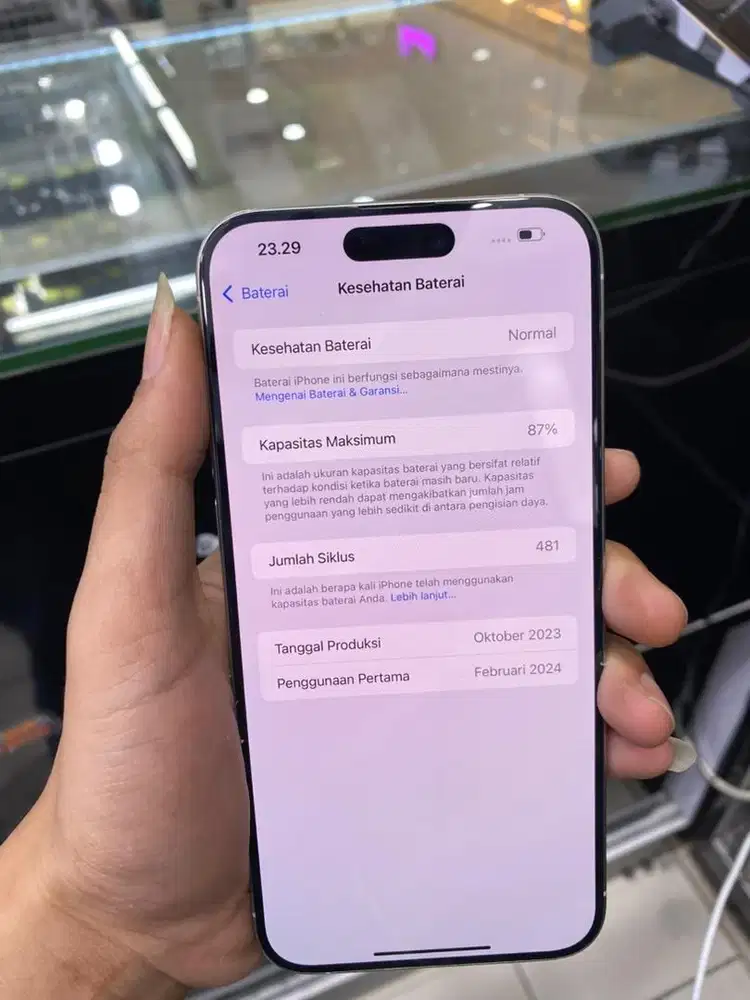 Iphone 15 promax 256 gb ibox