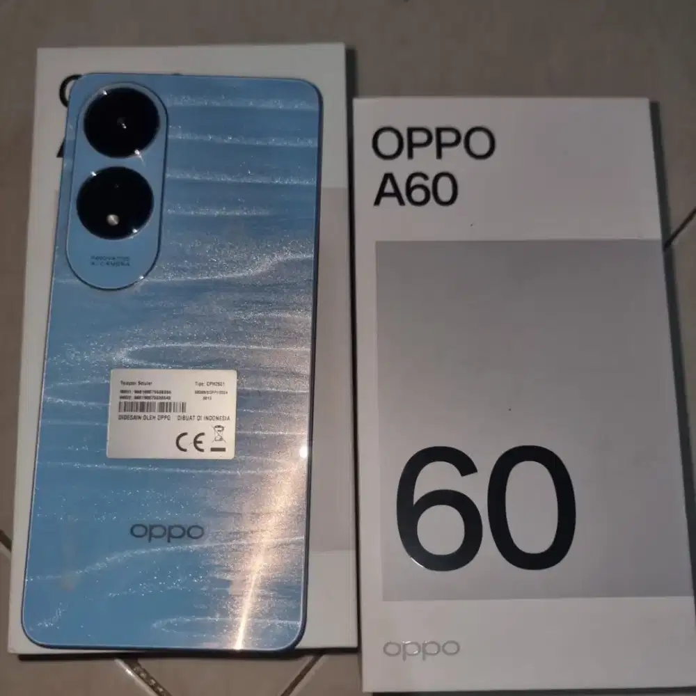 OPPO A60 8/256 Biru Ombak
