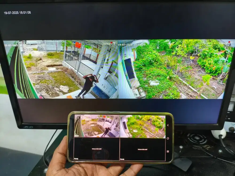 Kamera CCTV FullHD pasang baru maupun servis Rungkut