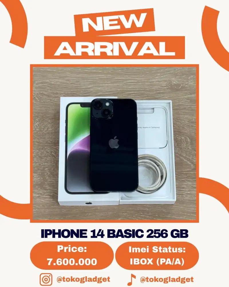 iPhone 14 Basic 256 Gb ex IBOX