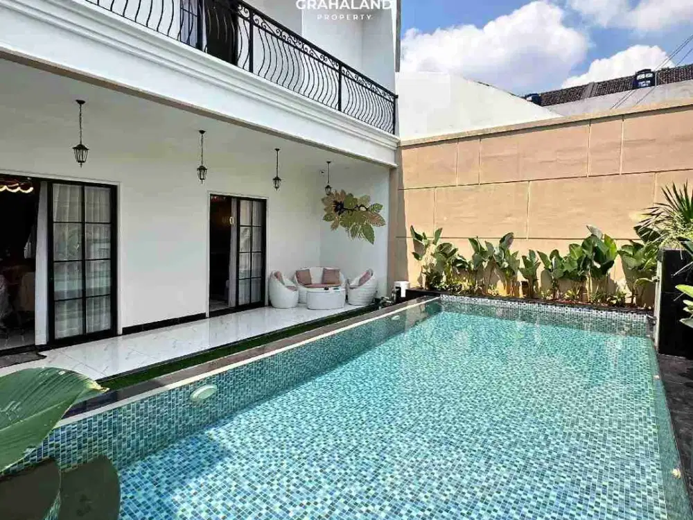 Rumah Baru Mewah Fully Furnished Ada Private Pool Di Jagakarsa