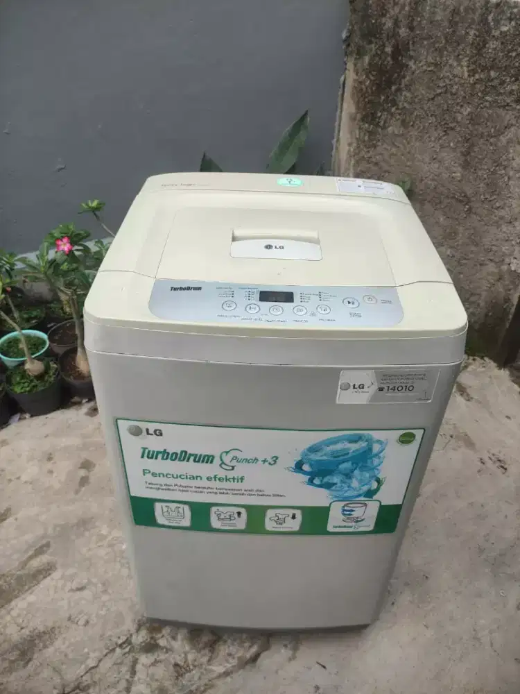 Mesin cuci 1 tabung merk LG OTOMATIS