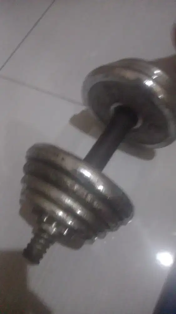 Di jual barbel berat 10 kg