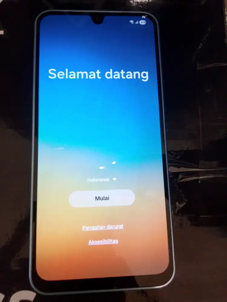 A17 4G LTE warna blue