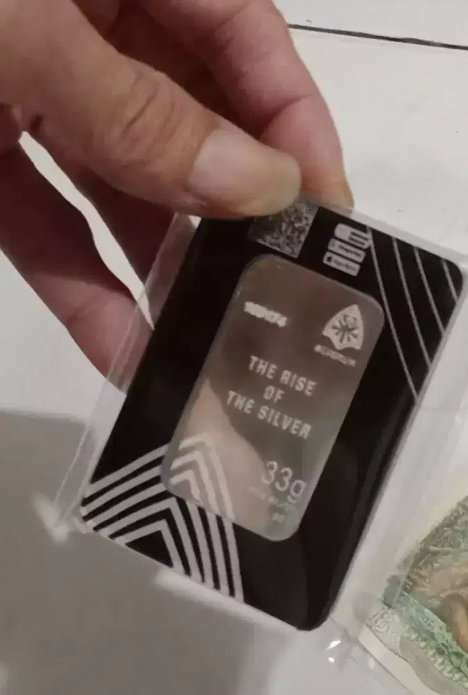Perak/Silver Batangan 33gr murni 99,99