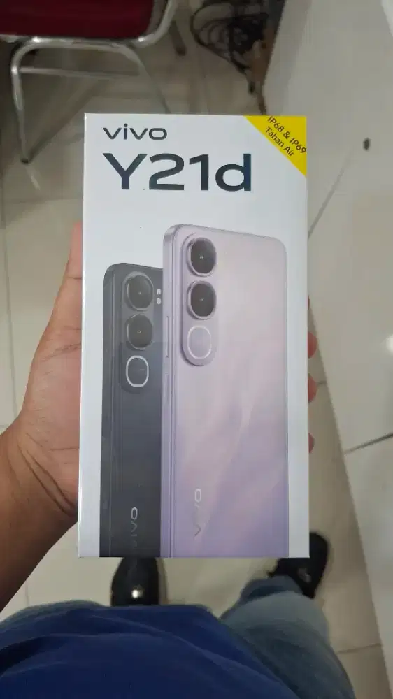 NEW VIVO Y21D 6/128GB. NEW ARRIVAL WITH BATT 6500mAh and BYPASS CHARGE