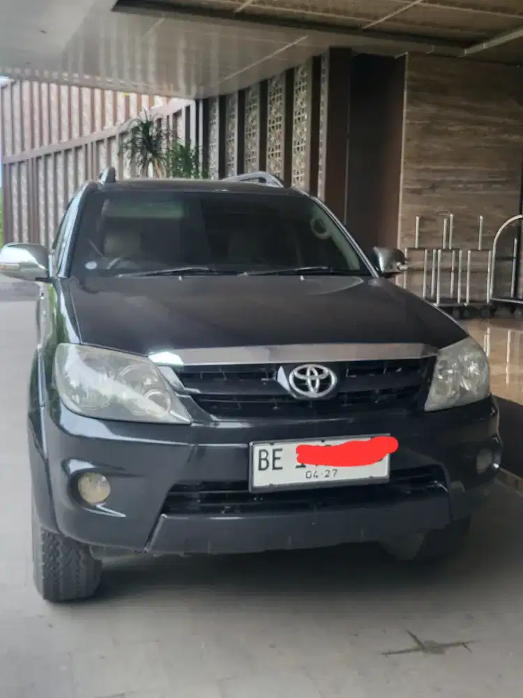 Dijual fortuner 2.5 G diesel