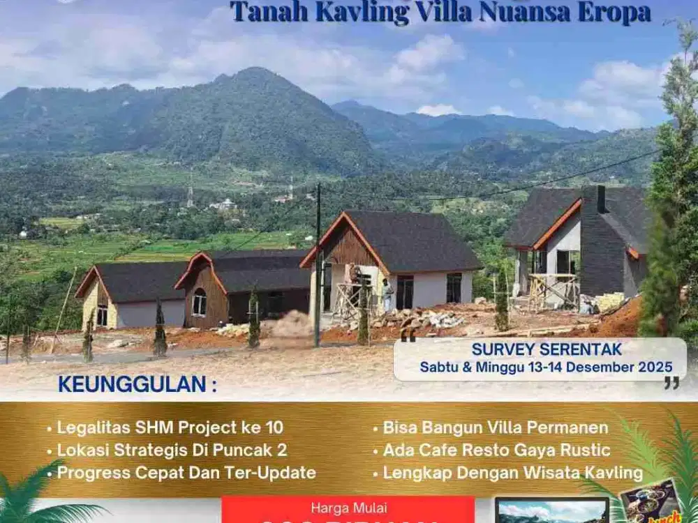 Tanah Kavling The Hanjawong Villas Vibes Eropa